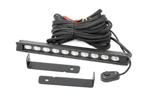 Polaris RZR XP 4 1000 EPS LED Light Kit - Under Bed - Rough Country - 10-inch Single-Row - '14-'19